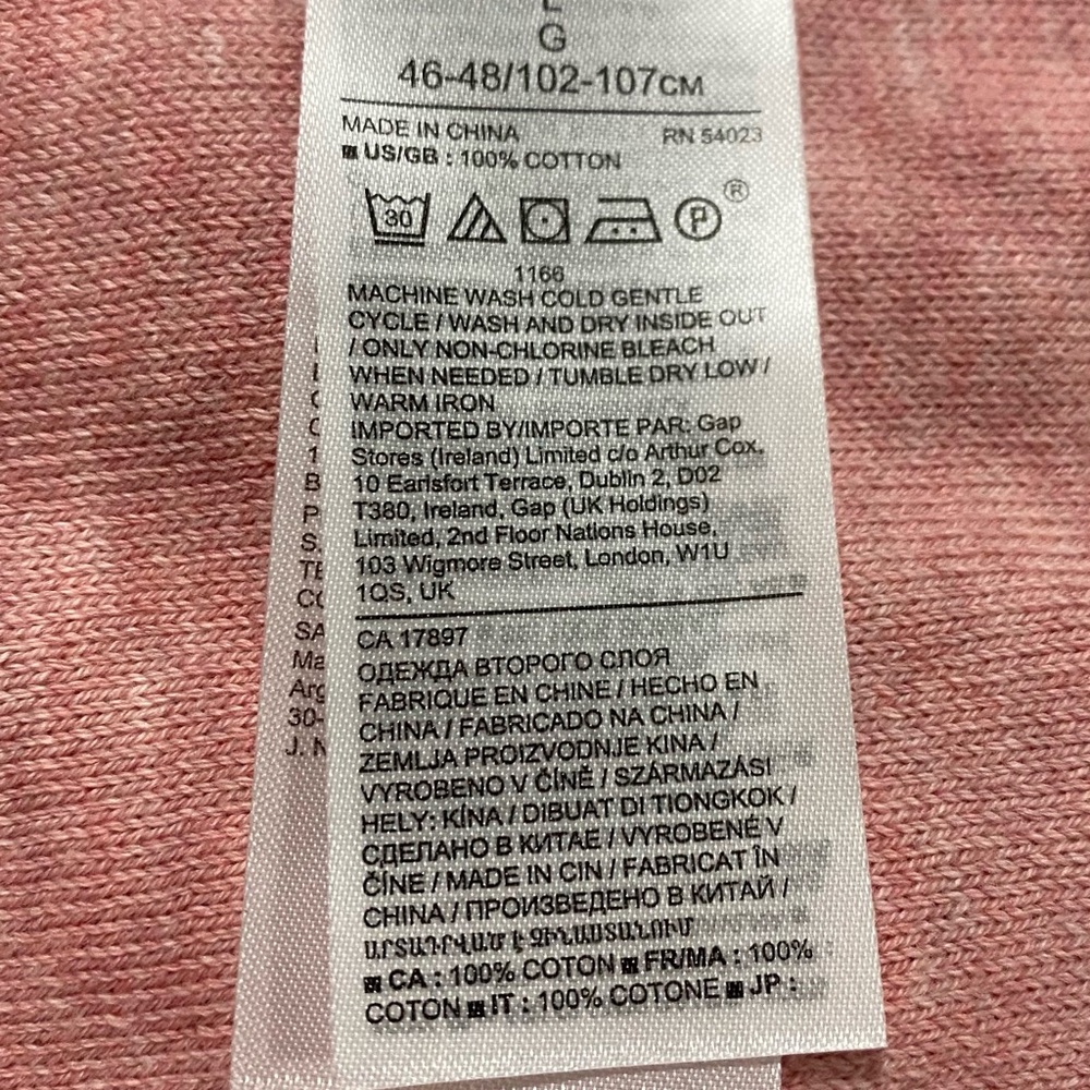 Banana Republic 100% Organic Cotton Crew Neck Sweater Size Large - Picture 5 of 7